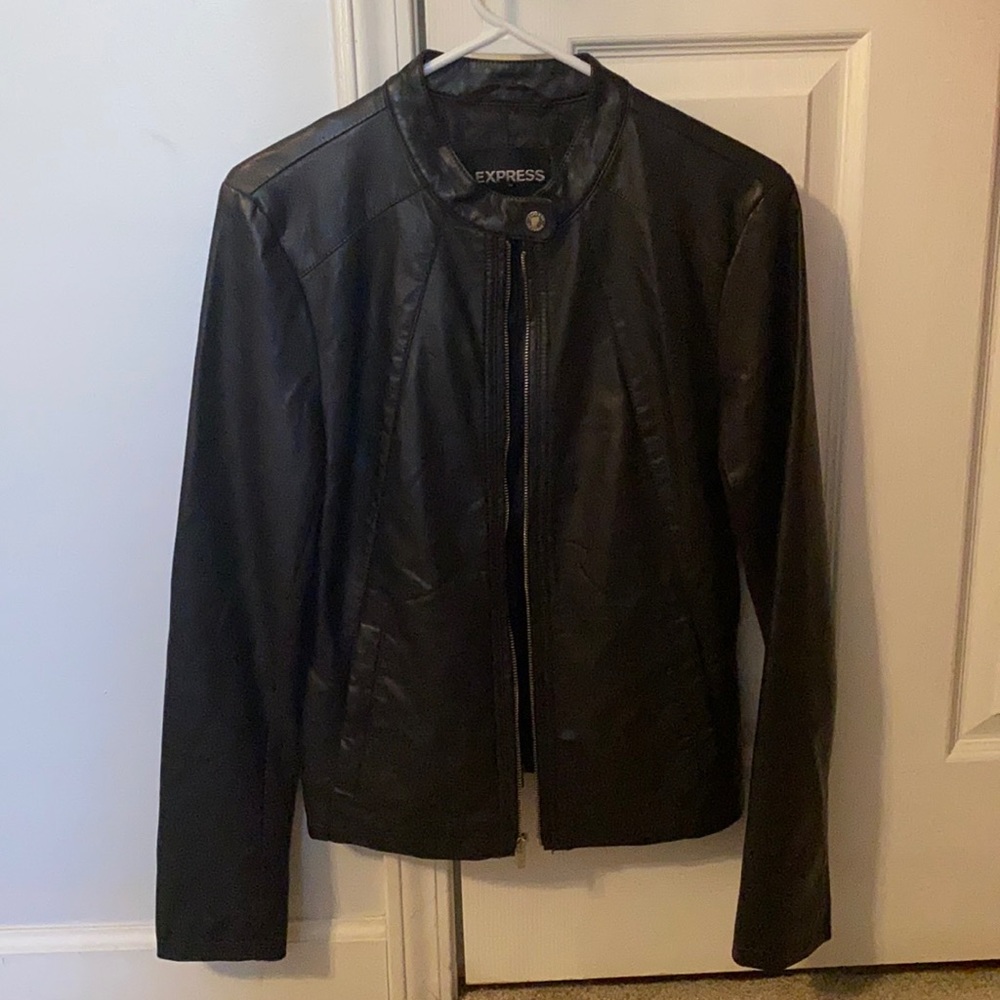 EXPRESS women’s M leather jacket